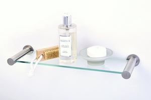 Our unique Arctic Collection is hand-welded, artisan assembled and carefully polished to a subtle brush finish to elevate any bathroom decor.