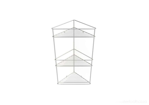 Corner Shelf 3-tier - Steelcraft