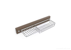 Wood 'N Steel Shelf & Soap Dish - Steelcraft