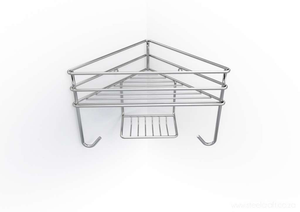 Corner Shower Organiser - Single, Corner Shower Organiser - Single, Bathroom Ware, Steelcraft, Steelcraft , www.steelcraft.co.za