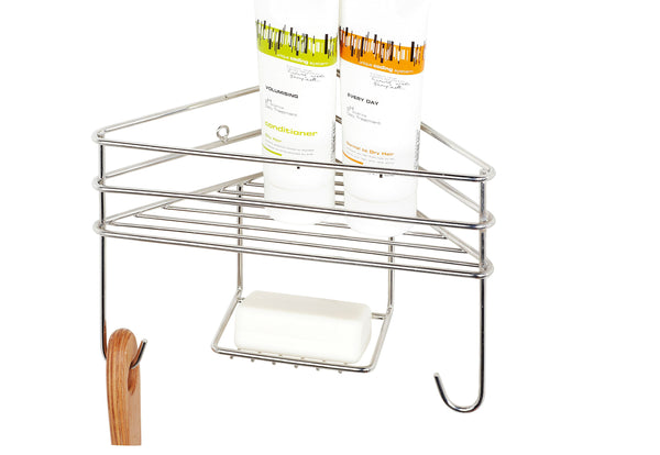 Corner Shower Organiser - Single, Corner Shower Organiser - Single, Bathroom Ware, Steelcraft, Steelcraft , www.steelcraft.co.za