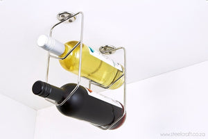 Under Cupboard Wine Rack - Steelcraft