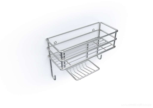 Wall Basket Organiser - Steelcraft