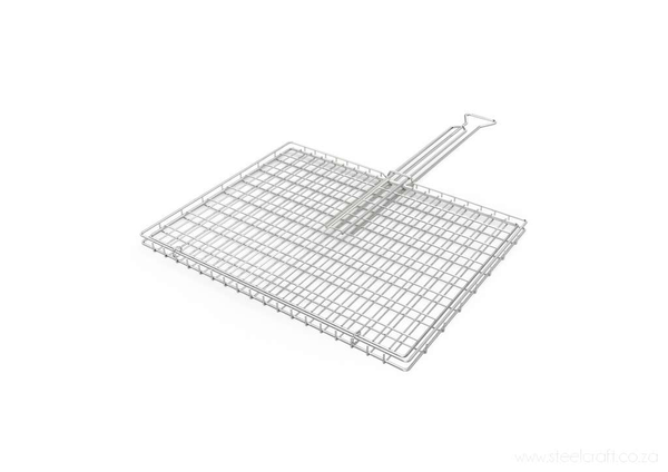 Braai Grid -  Jumbo Hinge Lid - Steelcraft