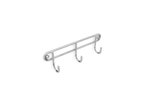 3 hook rack (wall mounted) - Steelcraft
