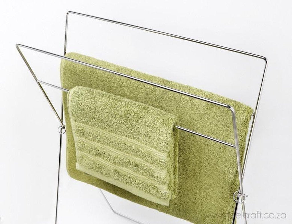 Fold Up Towel Stand Steelcraft