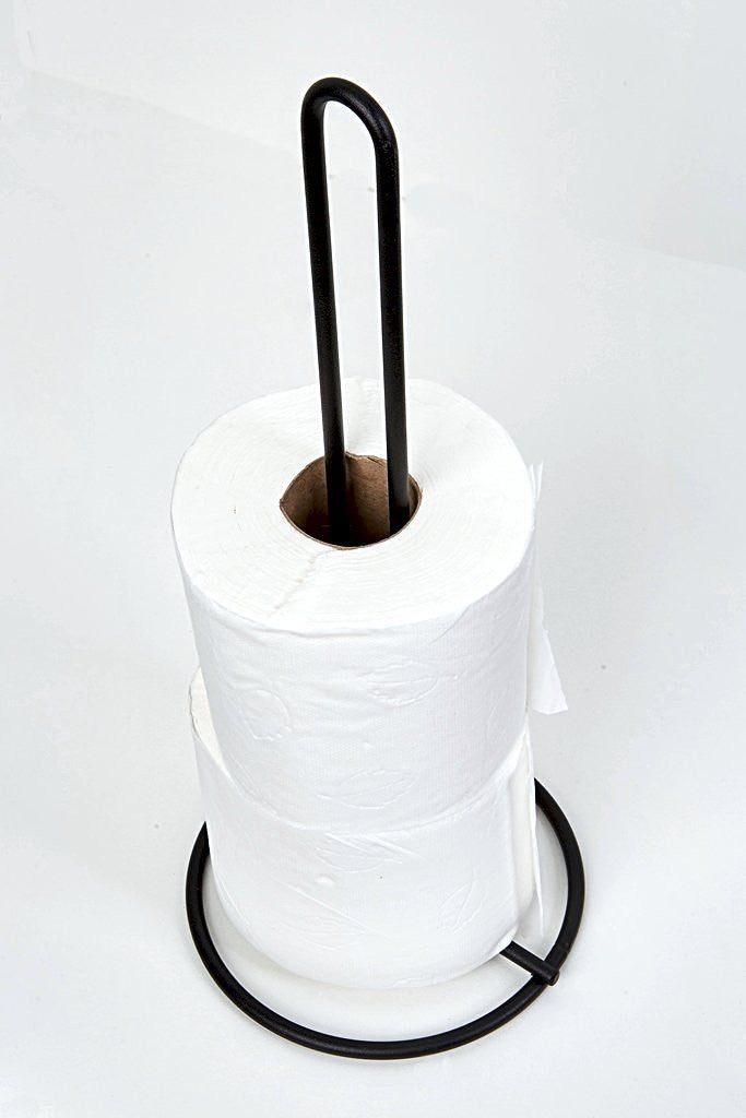 Spare Paper Rack Spare paper holder Matt Black – Steelcraft