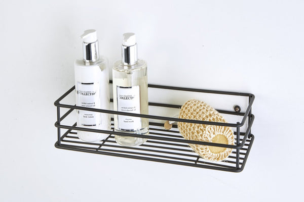 Shelf Basket Matt Black - Steelcraft