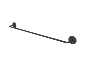 Kitchen rail 750mm Matt Black - Steelcraft