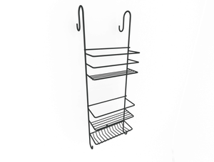 Hook Over Shower Caddy (Large) Matt Black, Hook Over Shower Caddy (Large) Matt Black, Bathroom Ware, Steelcraft, Steelcraft , www.steelcraft.co.za