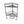 Corner Shower Organiser Double Matt Black - Steelcraft