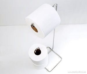 Toilet Roll Holder Stand (Square Design) - Steelcraft