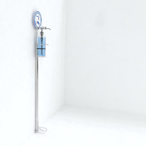 Step Sanitation Station (Floor Stand / Wall Mount Option) - Steelcraft