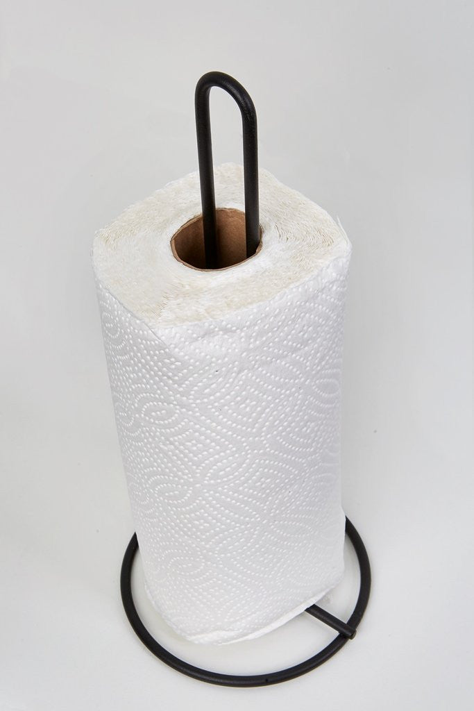 Paper towel stand Matt Black – Steelcraft
